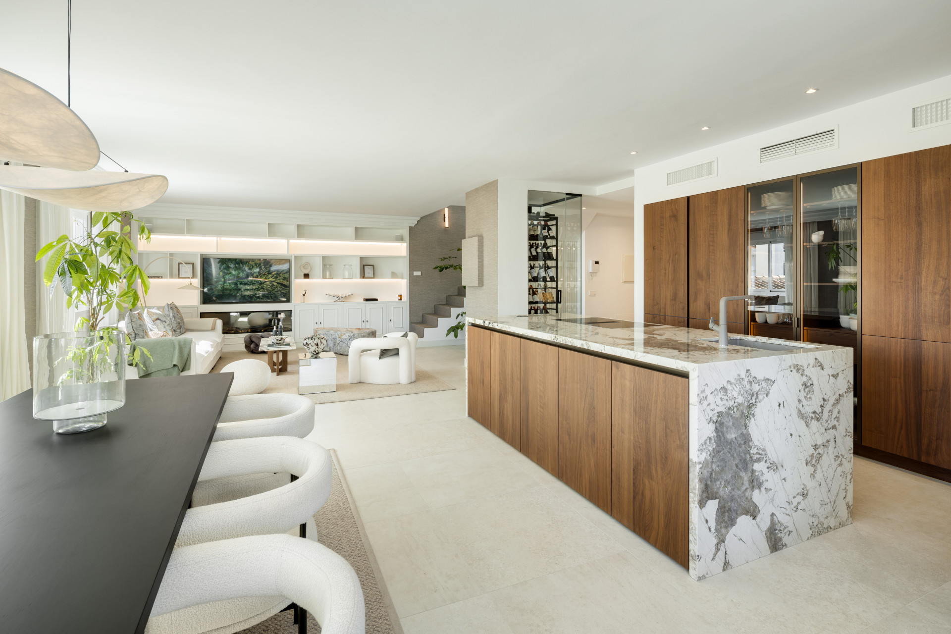 5 спални, 5 бани - Пентхаус за продажба в Marbella Golden Mile