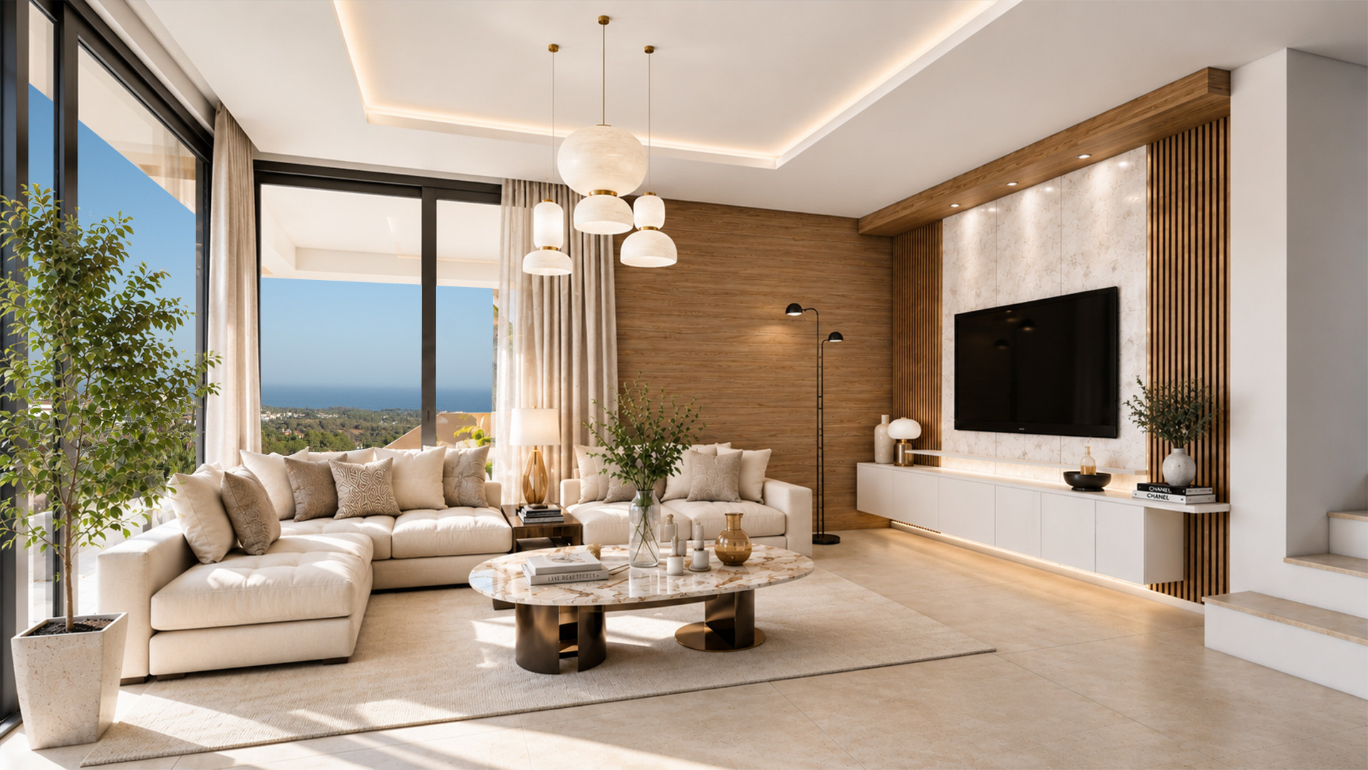 Casa de 4 Dormitorios y 4 Baños en venta en Los Flamingos, Benahavís