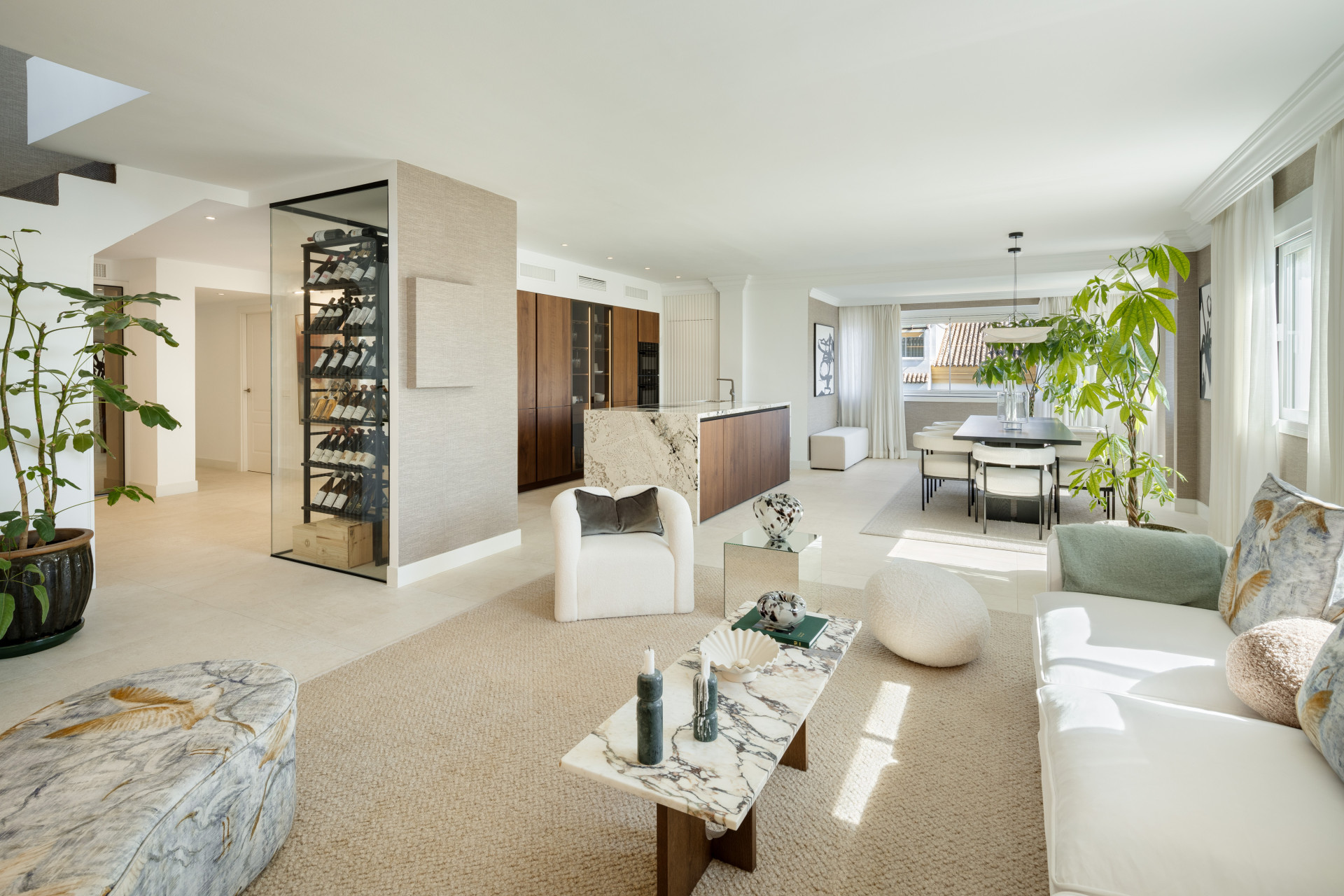 5 спални, 5 бани - Пентхаус за продажба в Marbella Golden Mile