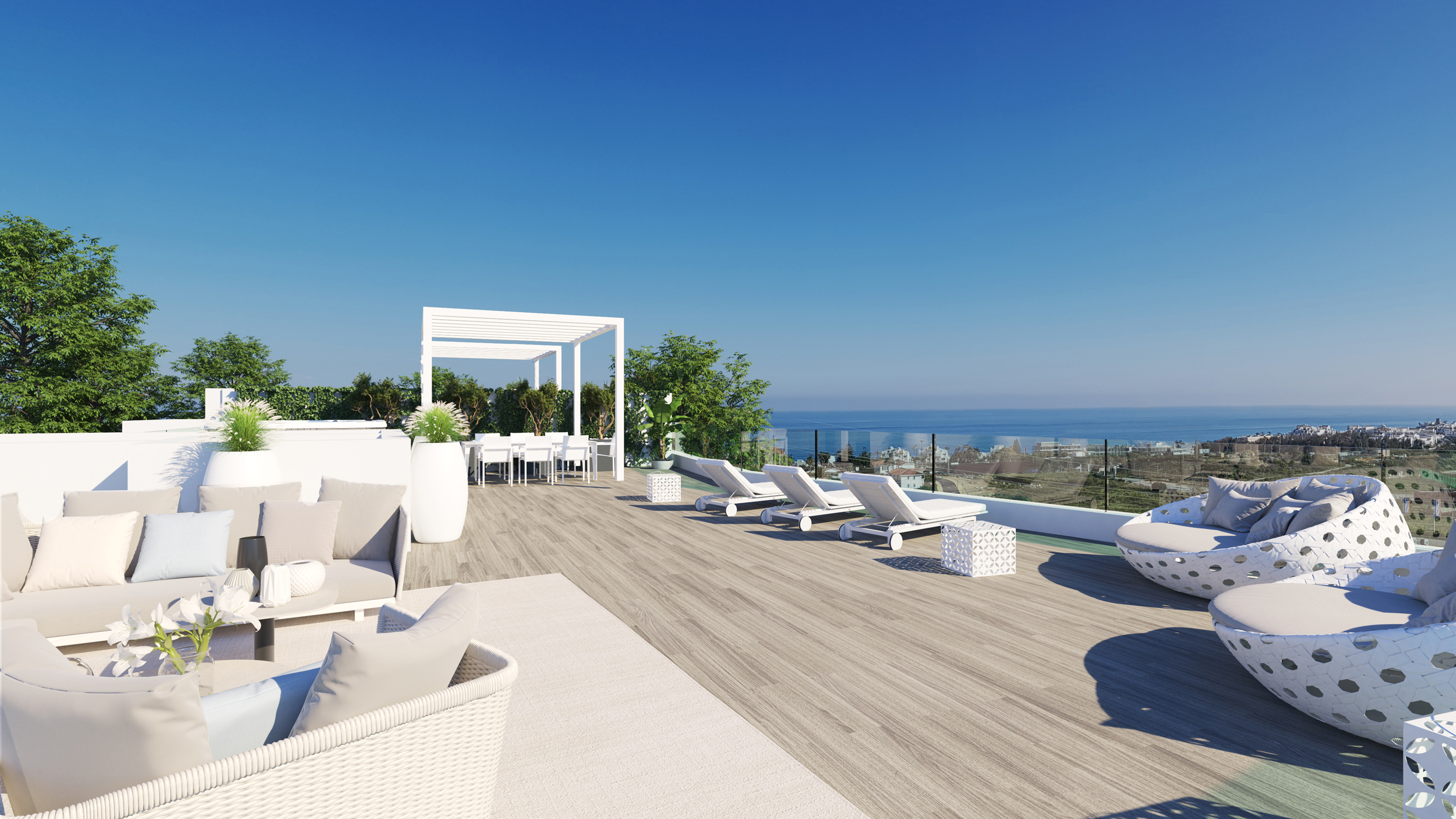 Piso de 3 Dormitorios en venta en Estepona