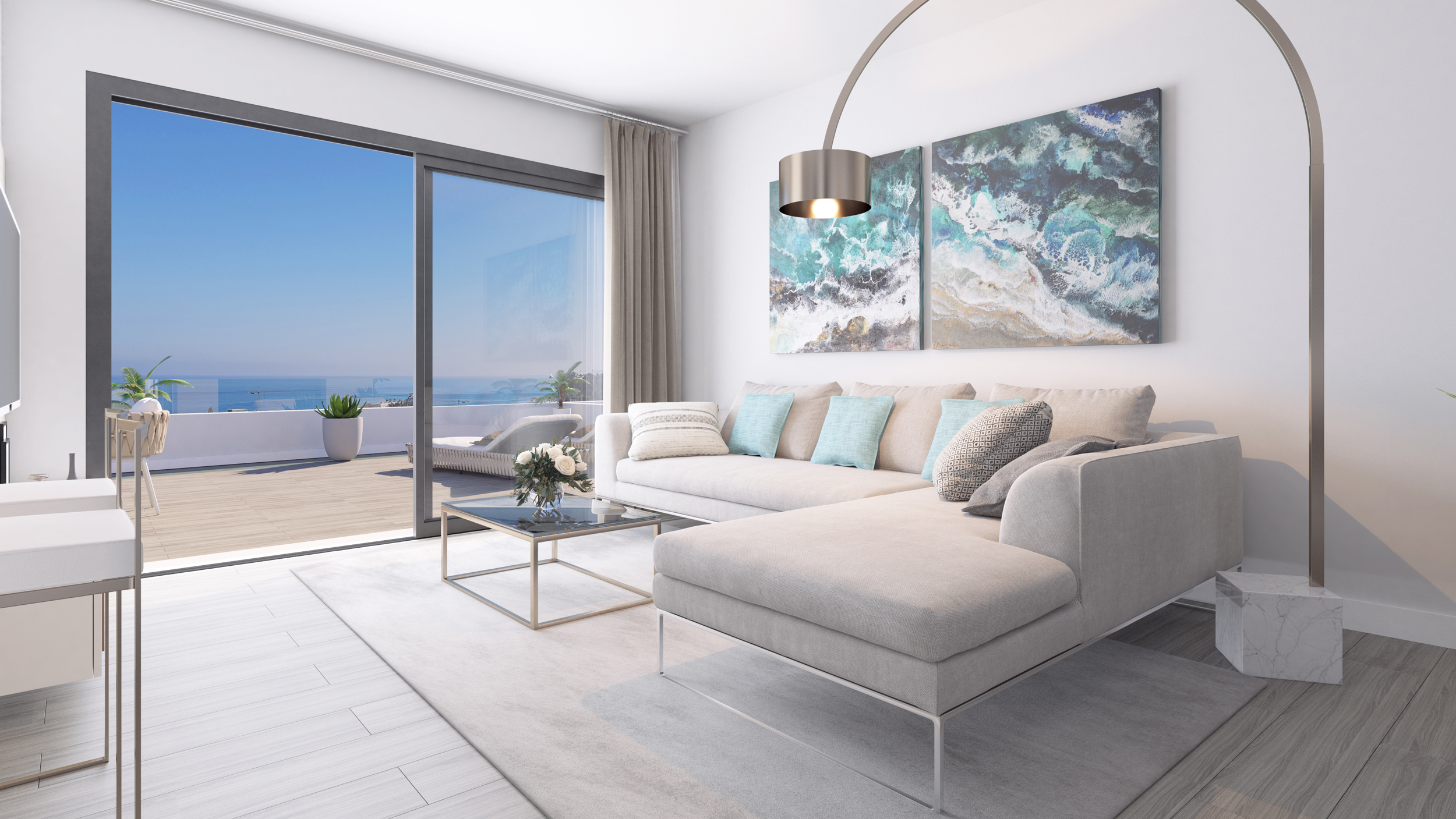 Piso de 3 Dormitorios en venta en Estepona