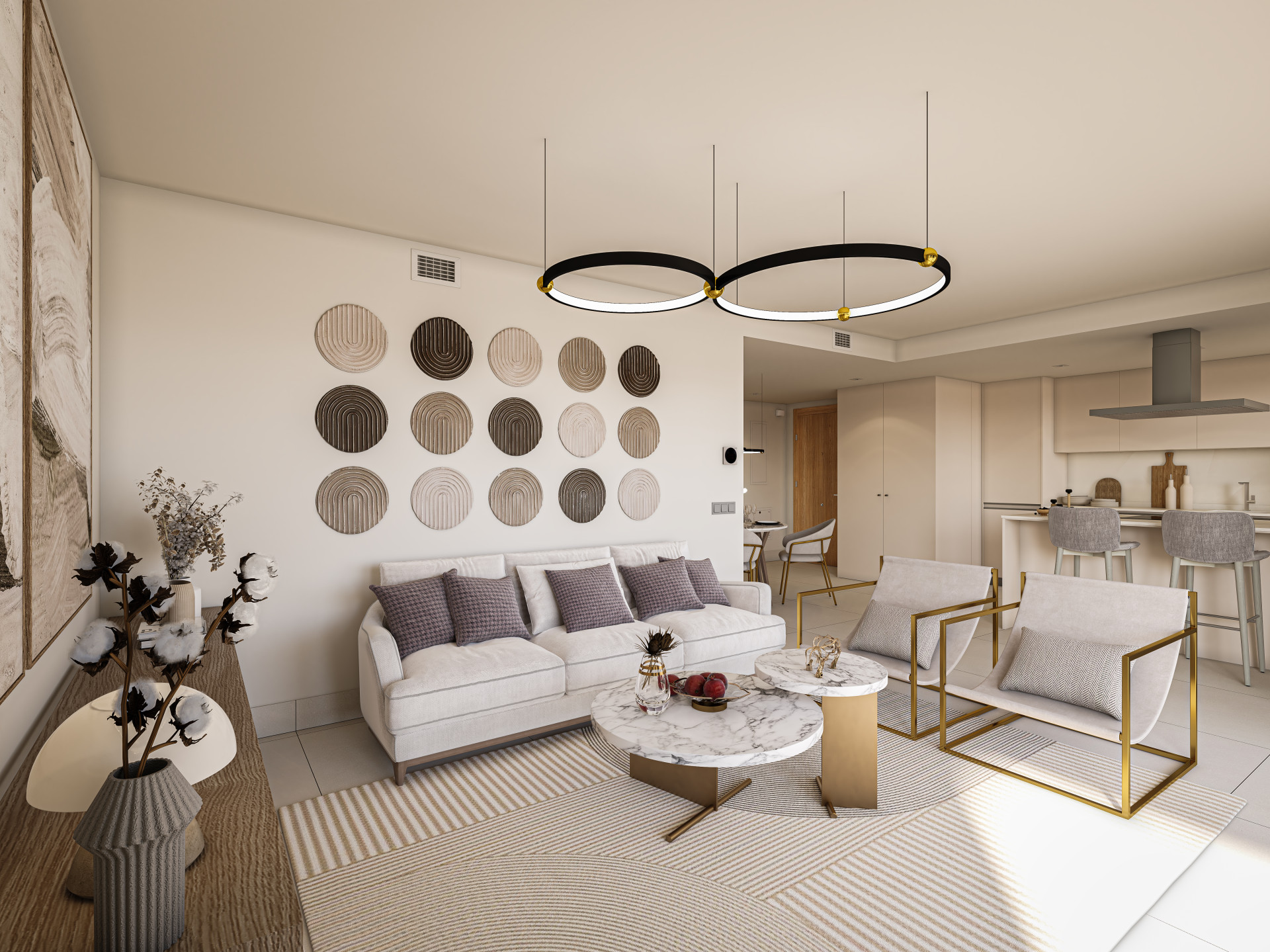 Piso de 2 Dormitorios y 2 Baños en venta en Manilva