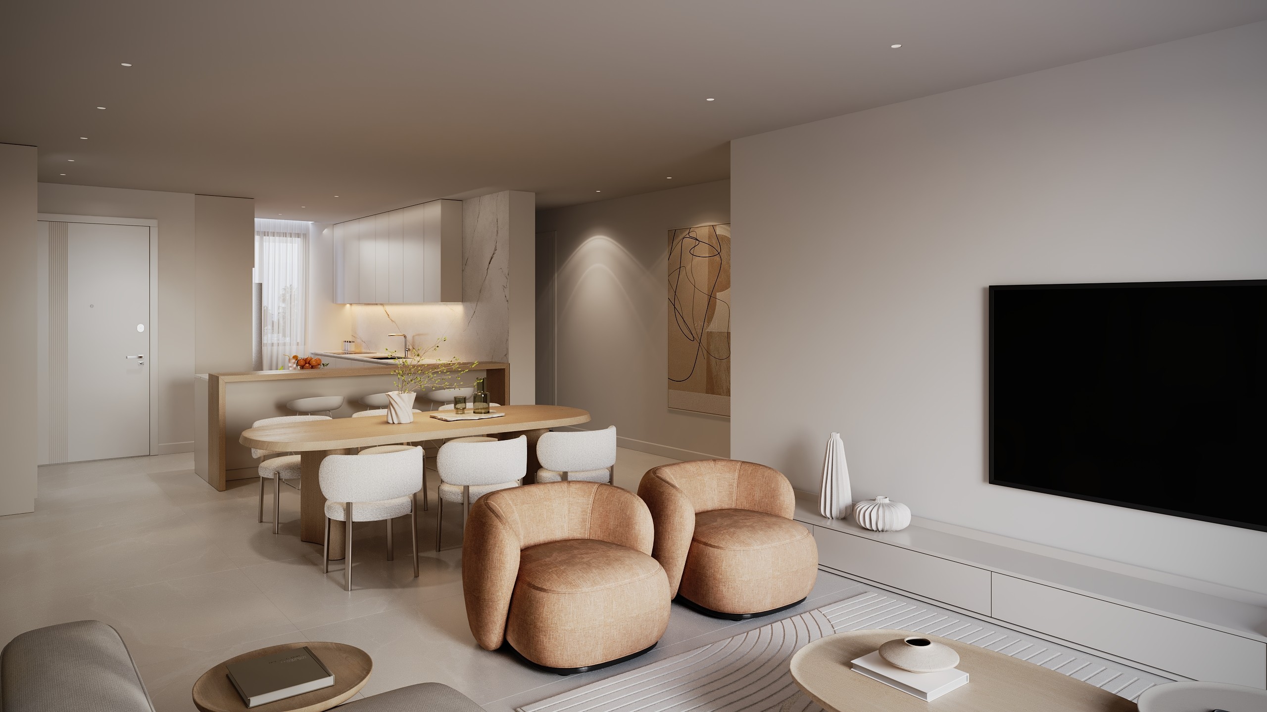 Ático de 2 Dormitorios y 2 Baños en venta en Nueva Milla de Oro, Estepona