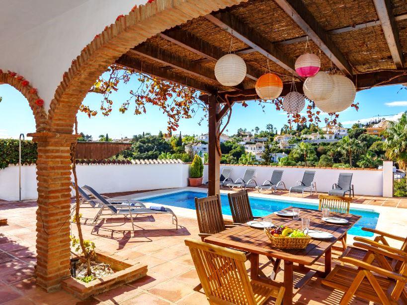 Casa de 3 Dormitorios en alquiler vacacional en Mijas Pueblo