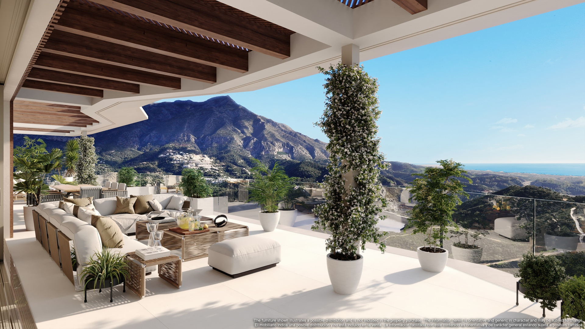 Ático de 3 Dormitorios y 3 Baños en venta en Benahavís