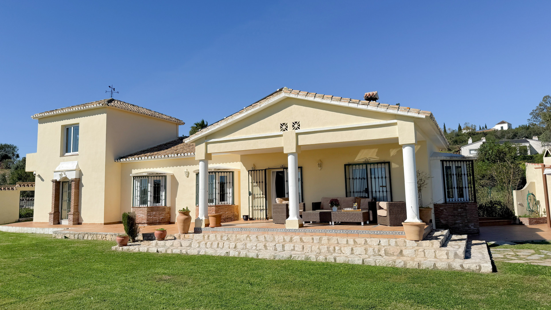 4 кровать 3 ванна Вилла курортная аренда в Mijas