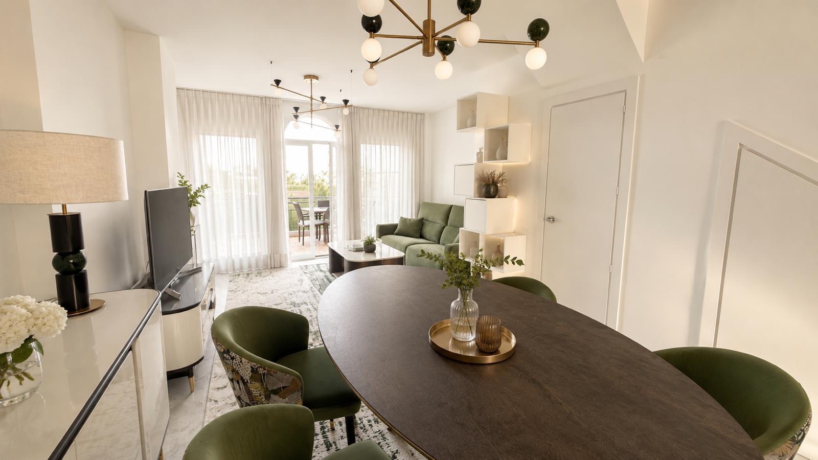 2 спални, 3 бани - Апартамент за продажба в Marbella Centre