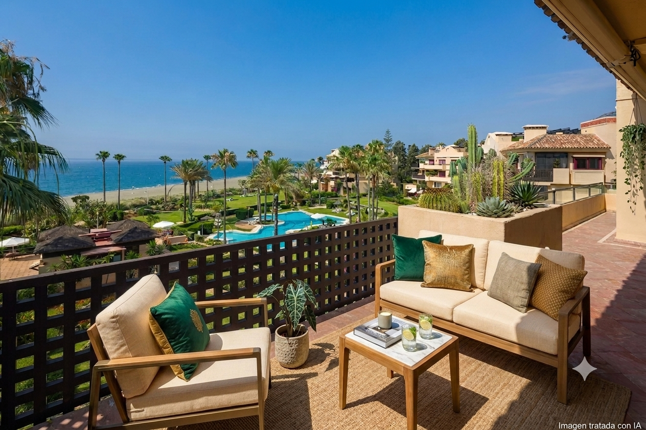 3 спални - Пентхаус за продажба в Estepona