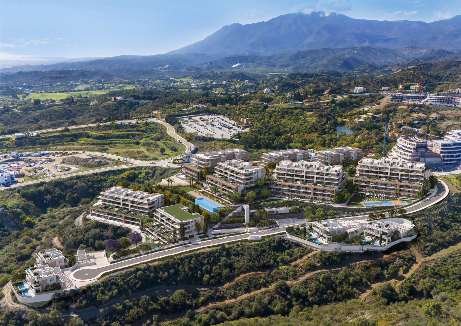 2 кровать Квартира для продажи в Estepona