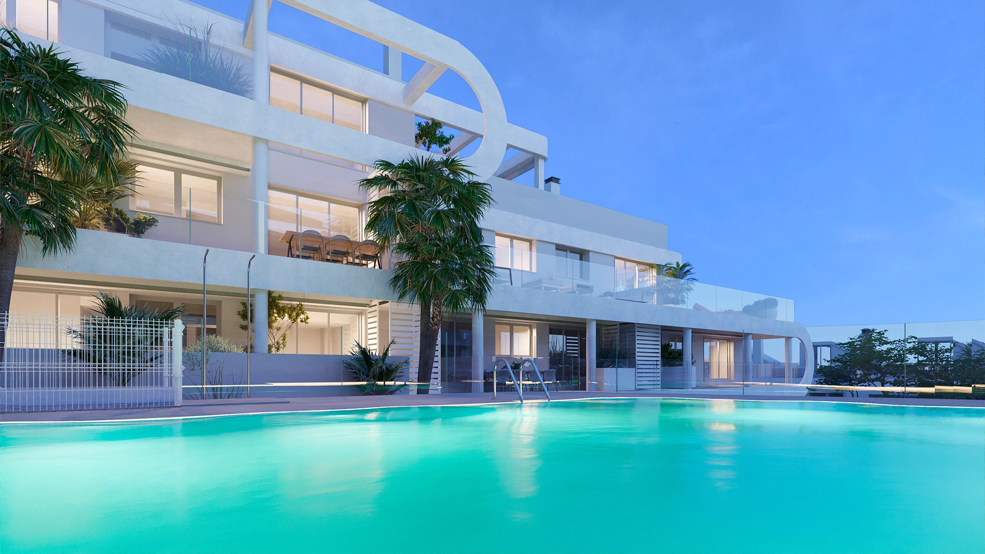 3 спални, 3 бани - Апартамент за продажба в Estepona