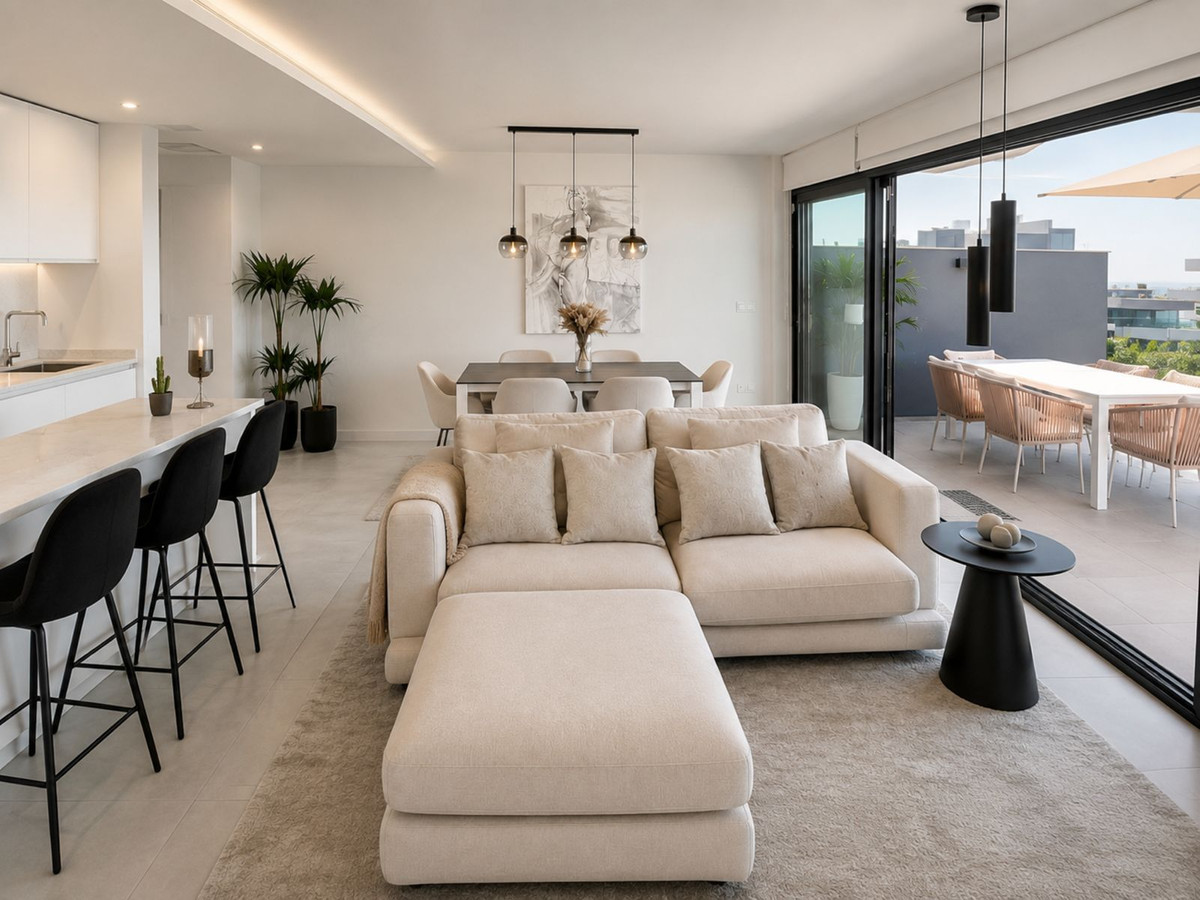 3 Bed, 2 Bath - Apartment for Rent in New Golden Mile, Estepona