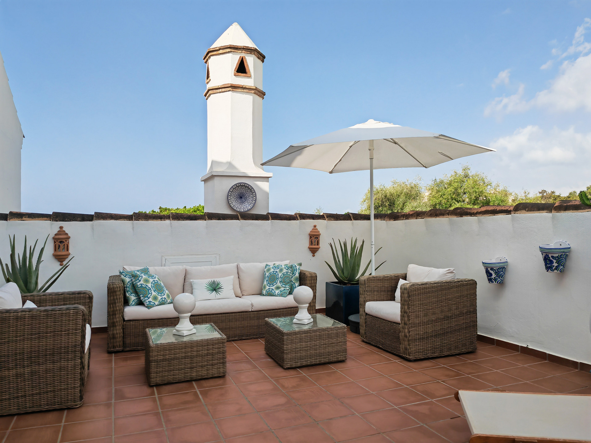 3 спални, 3 бани - Пентхаус за продажба в Carib Playa, Marbella