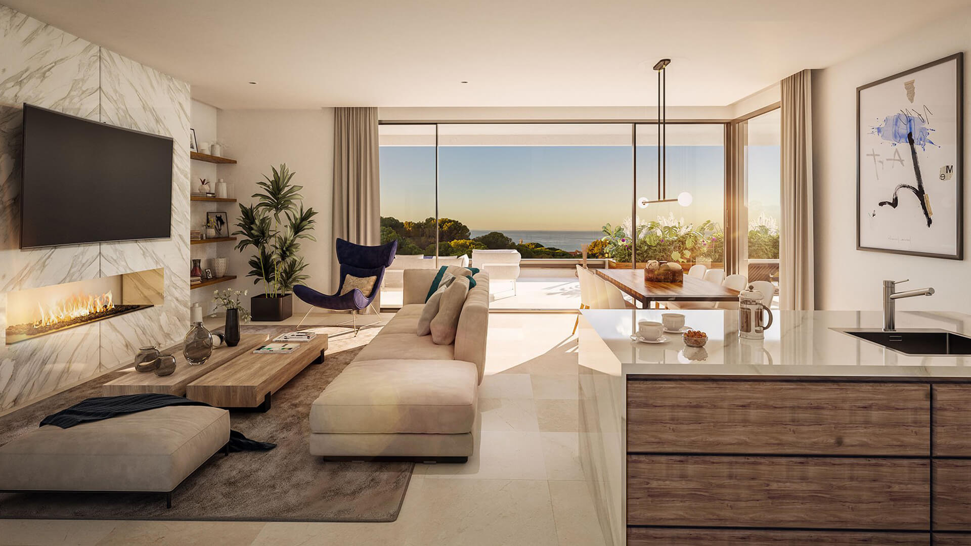 Piso de 3 Dormitorios y 3 Baños en venta en Cabopino, Marbella