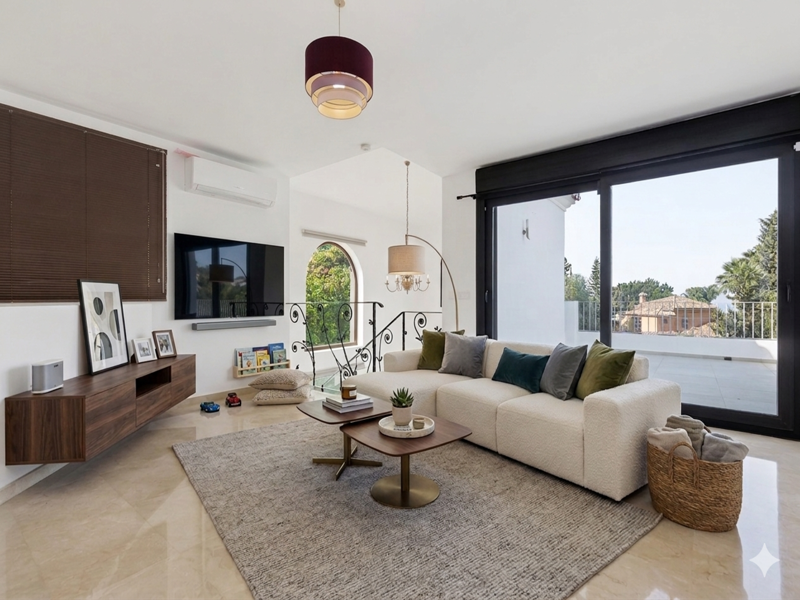 Casa de 5 Dormitorios y 5 Baños en venta en El Rosario, Marbella