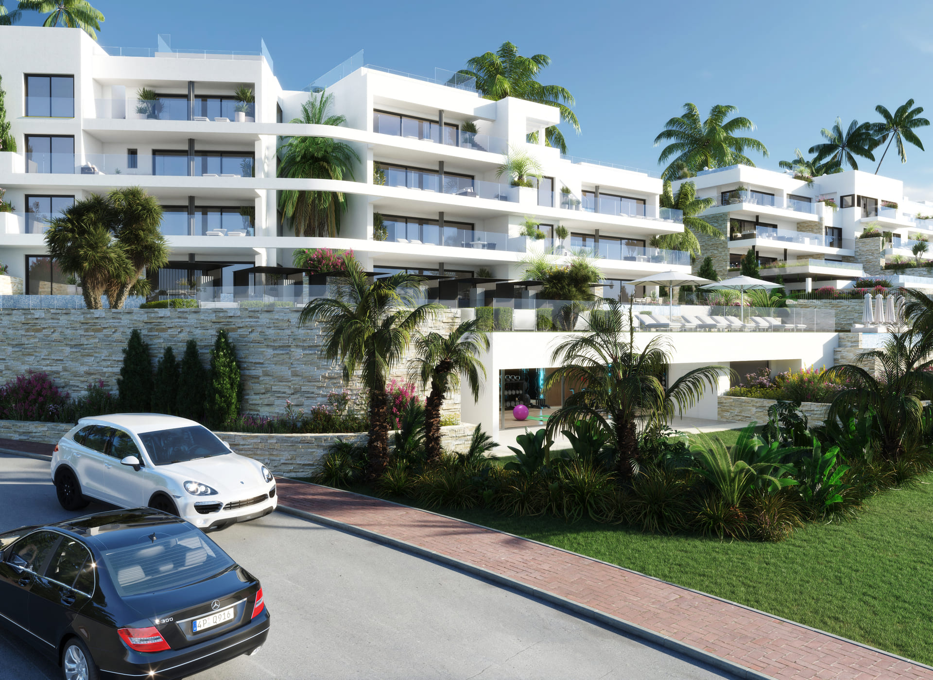 Piso de 2 Dormitorios en venta en Las Colinas, Alicante
