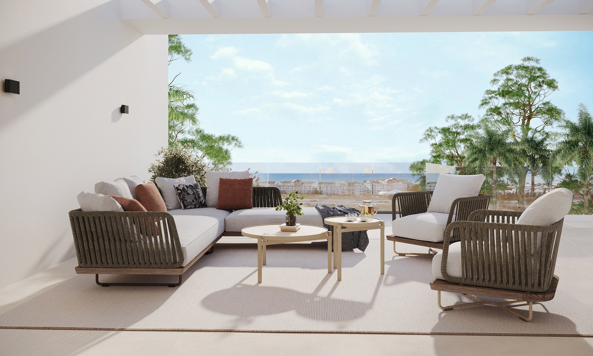 Ático de 3 Dormitorios en venta en Nueva Milla de Oro, Estepona