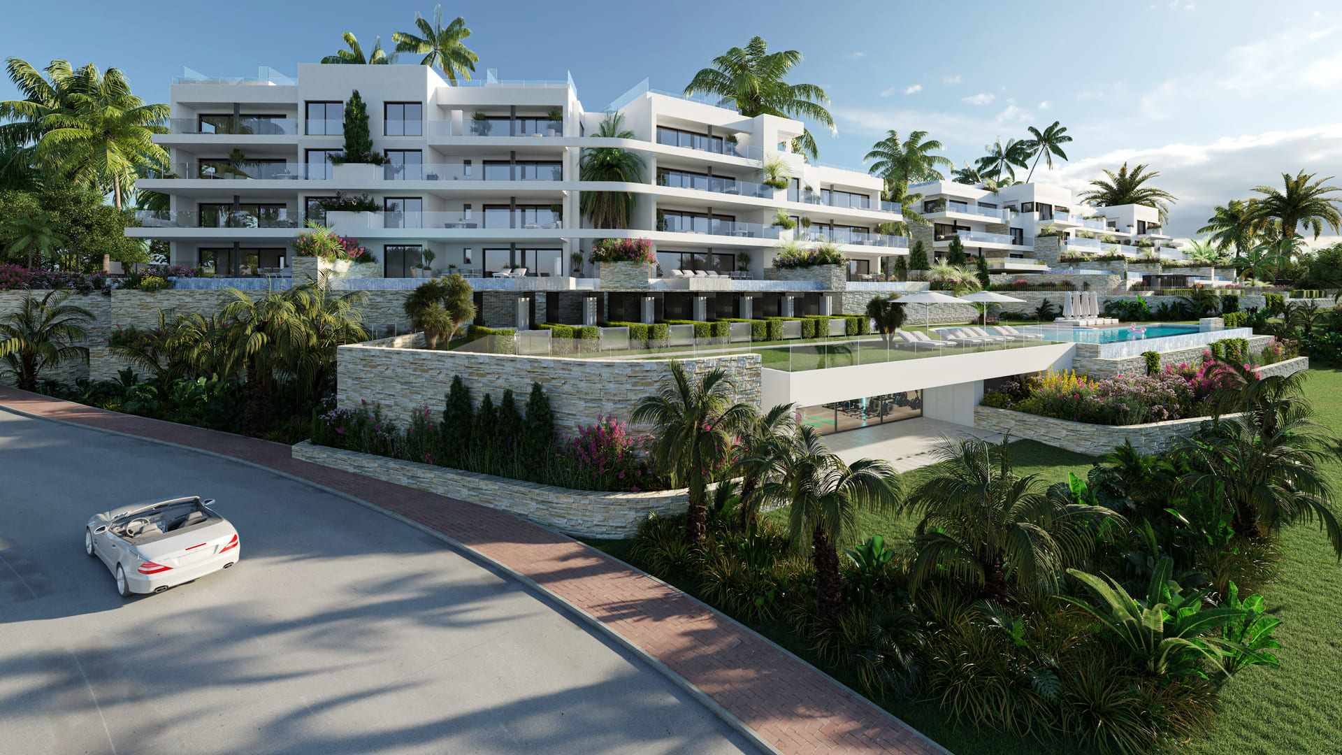 Piso de 2 Dormitorios en venta en Las Colinas, Alicante