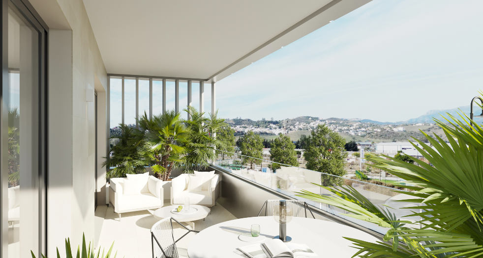 2 спални - Пентхаус за продажба в Las Lagunas de Mijas