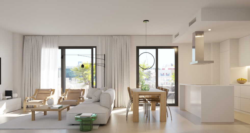 2 спални - Пентхаус за продажба в Las Lagunas de Mijas