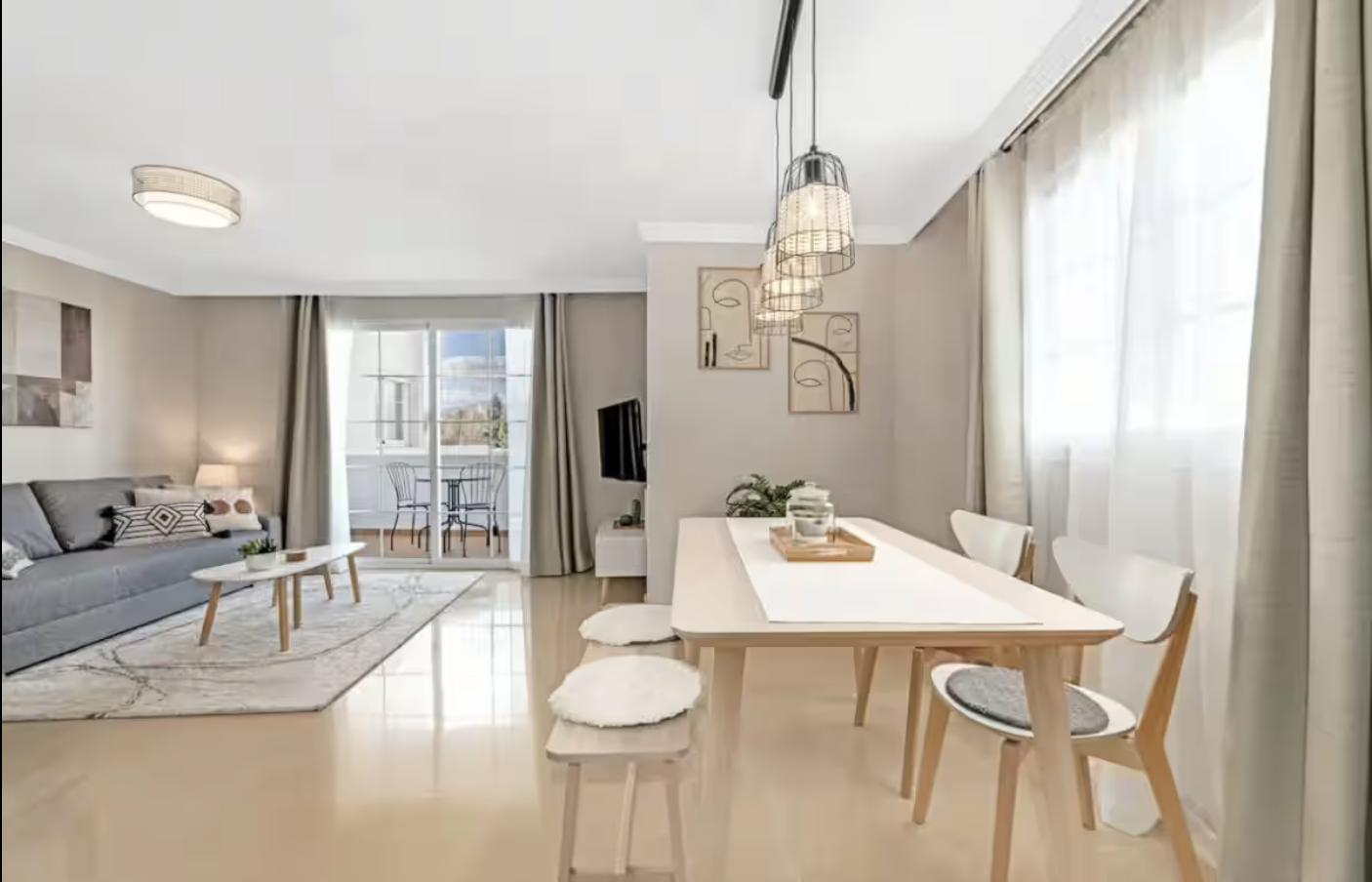 Piso de 1 Dormitorio y 1 Baño en alquiler vacacional en Nueva Andalucía, Marbella