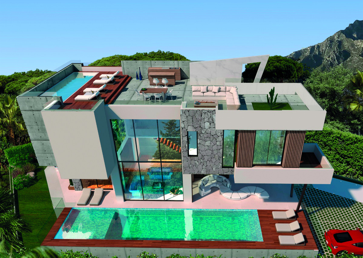 Casa de 5 Dormitorios en venta en Milla de Oro, Marbella