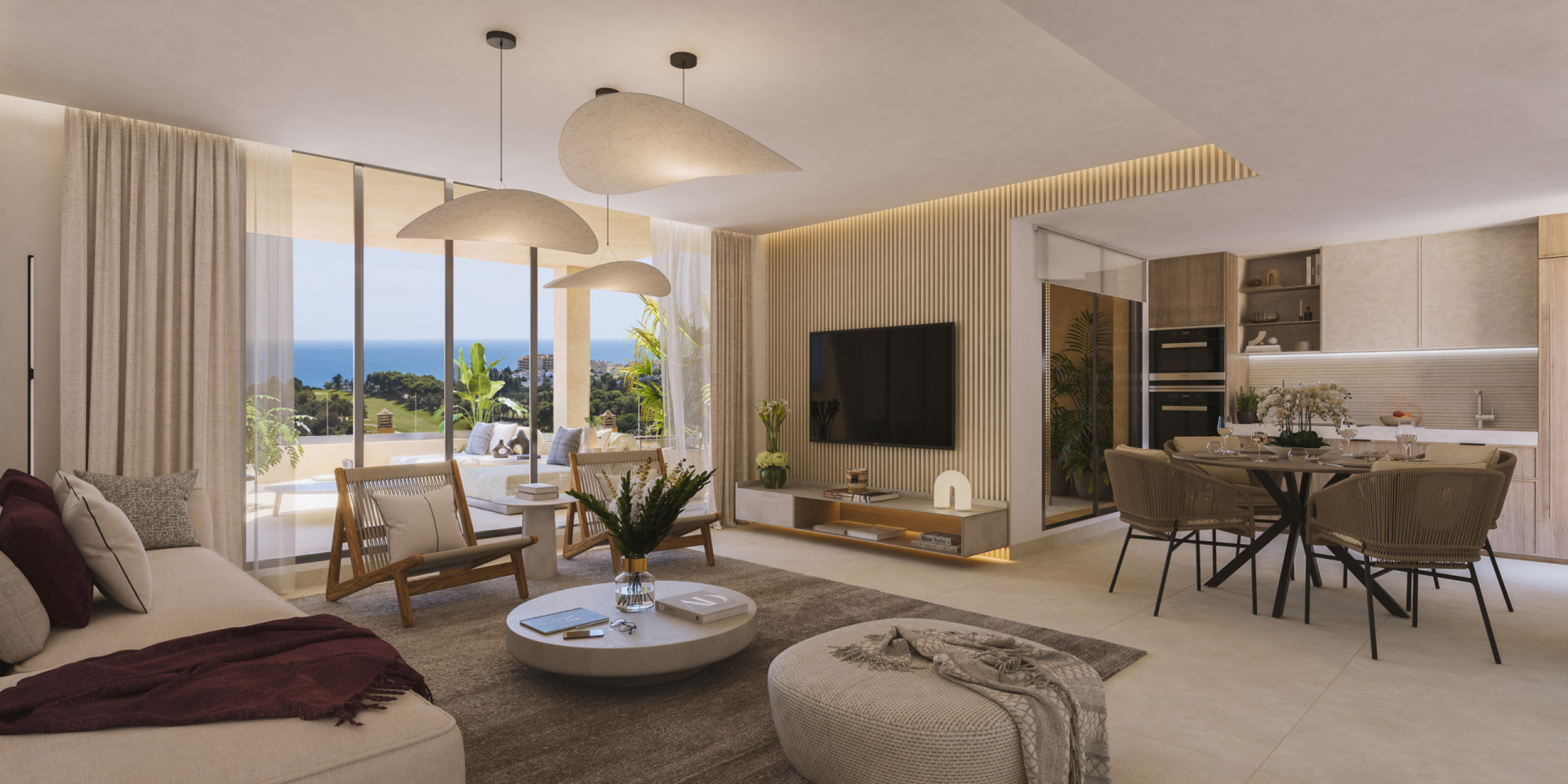 3 спални, 3 бани - Пентхаус за продажба в Torrequebrada, Benalmadena