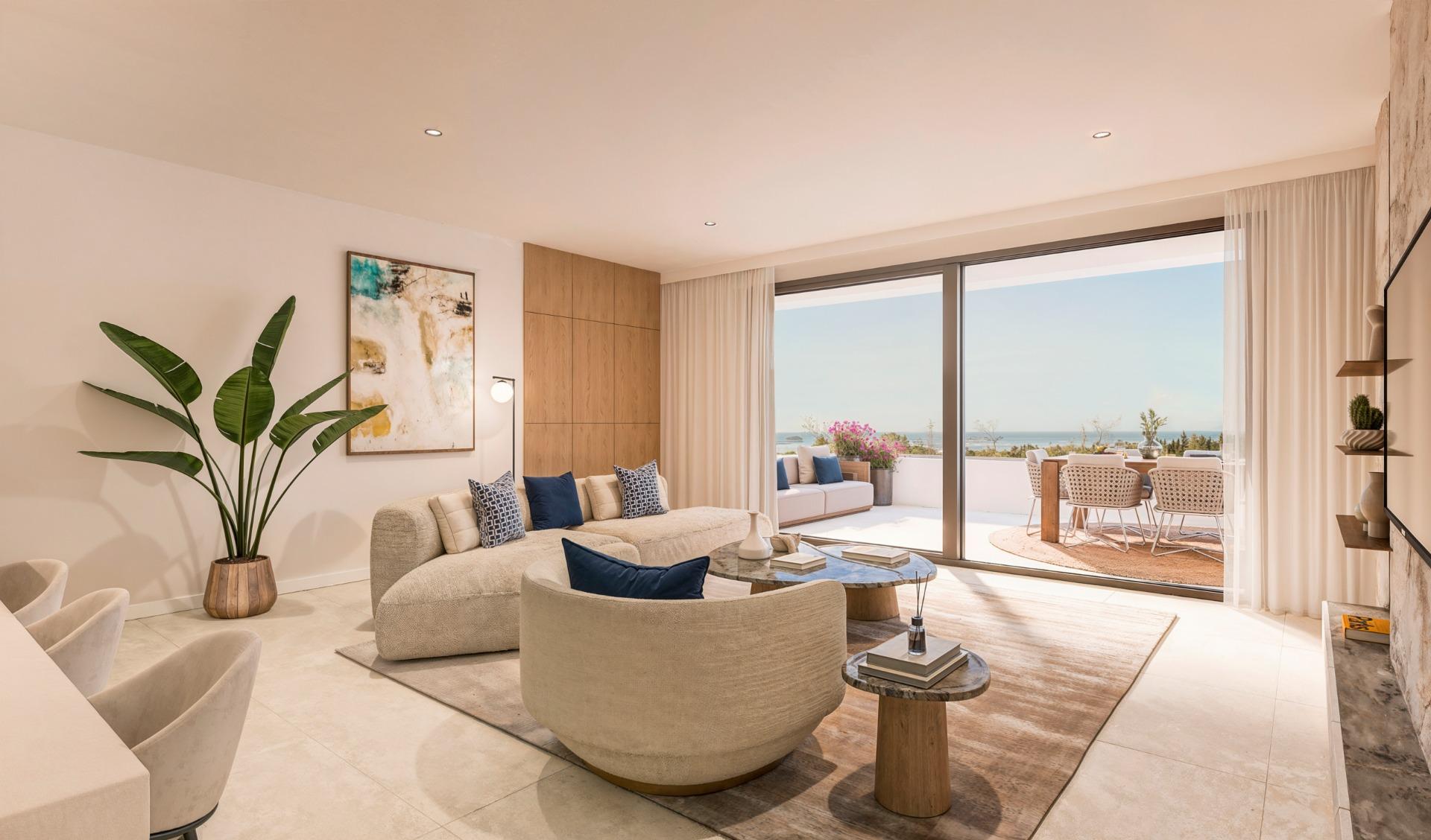 2 кровать 2 ванна Квартира для продажи в New Golden Mile, Estepona
