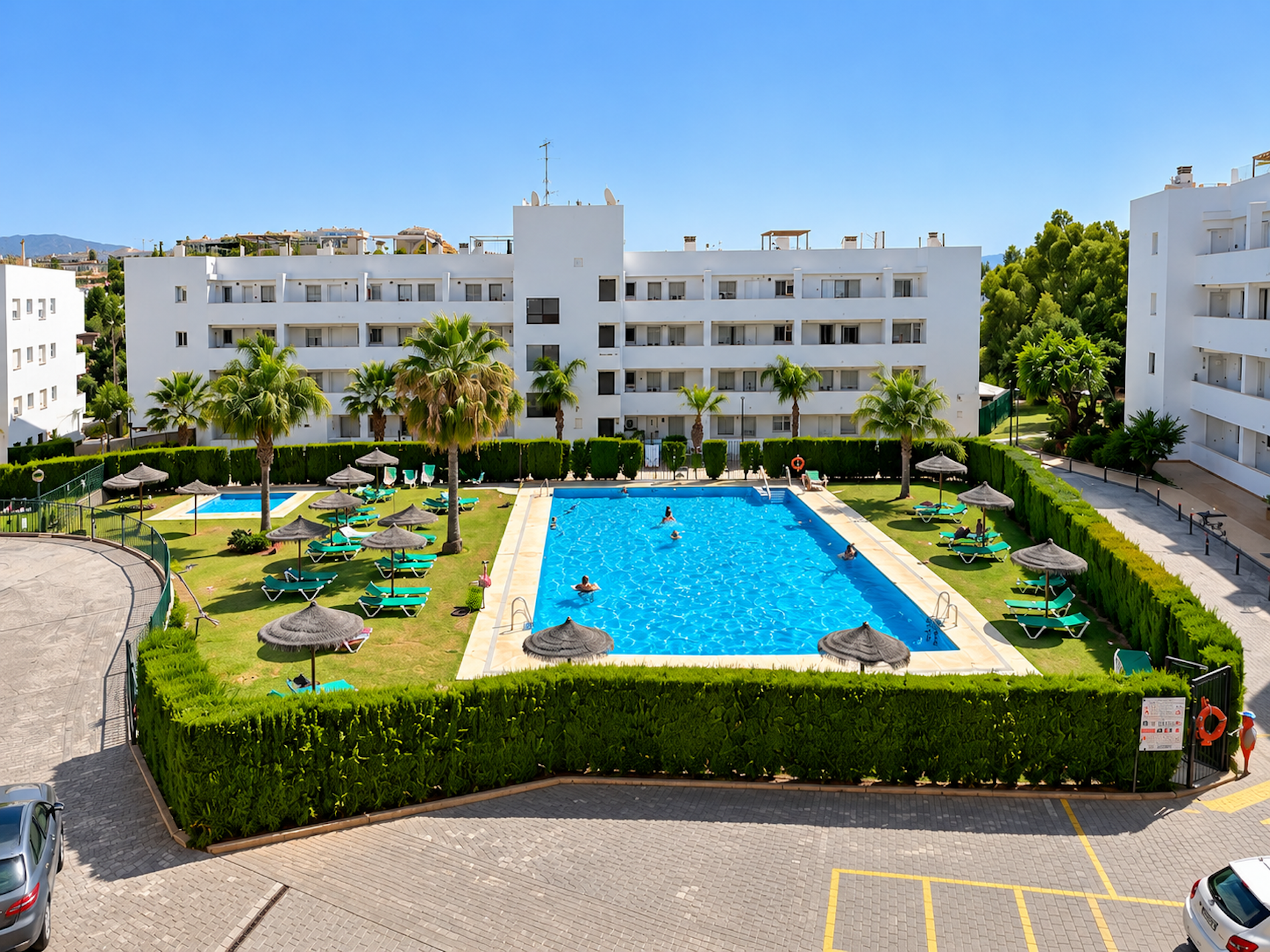 2 кровать 2 ванна Квартира для продажи в Miraflores, Mijas