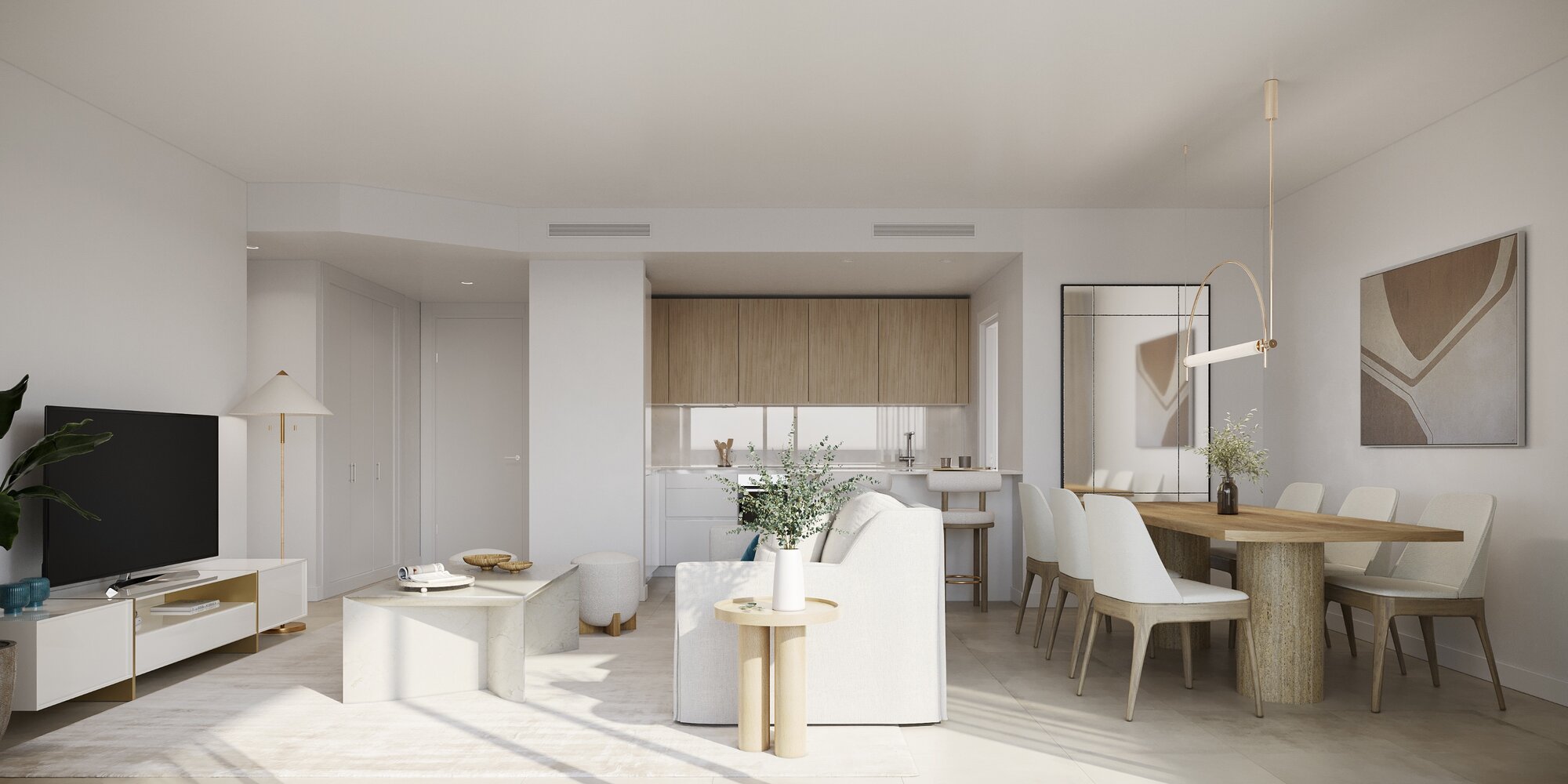 Piso de 3 Dormitorios y 1 Baño en venta en Nueva Milla de Oro, Estepona