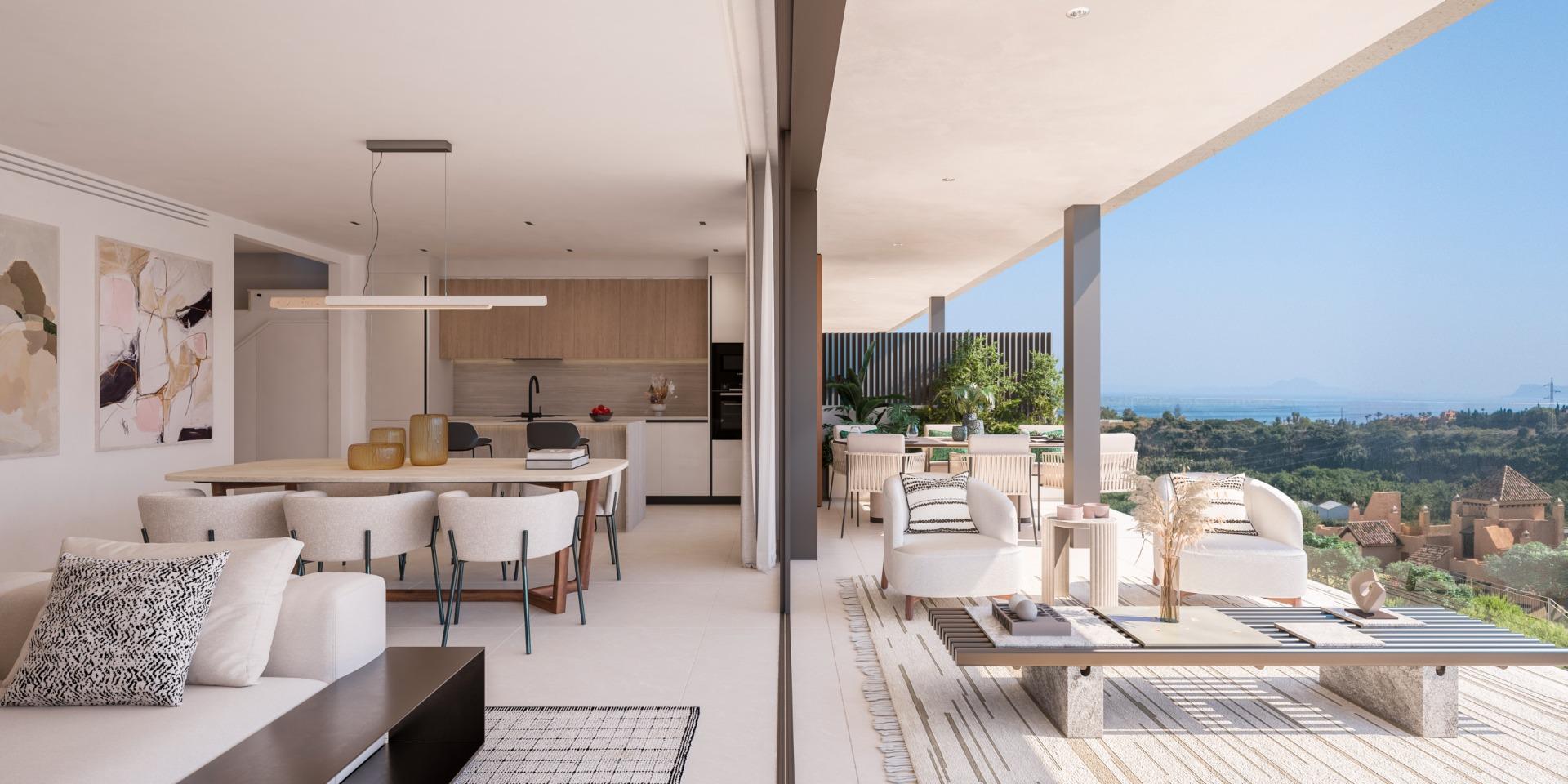 Piso de 2 Dormitorios en venta en Estepona