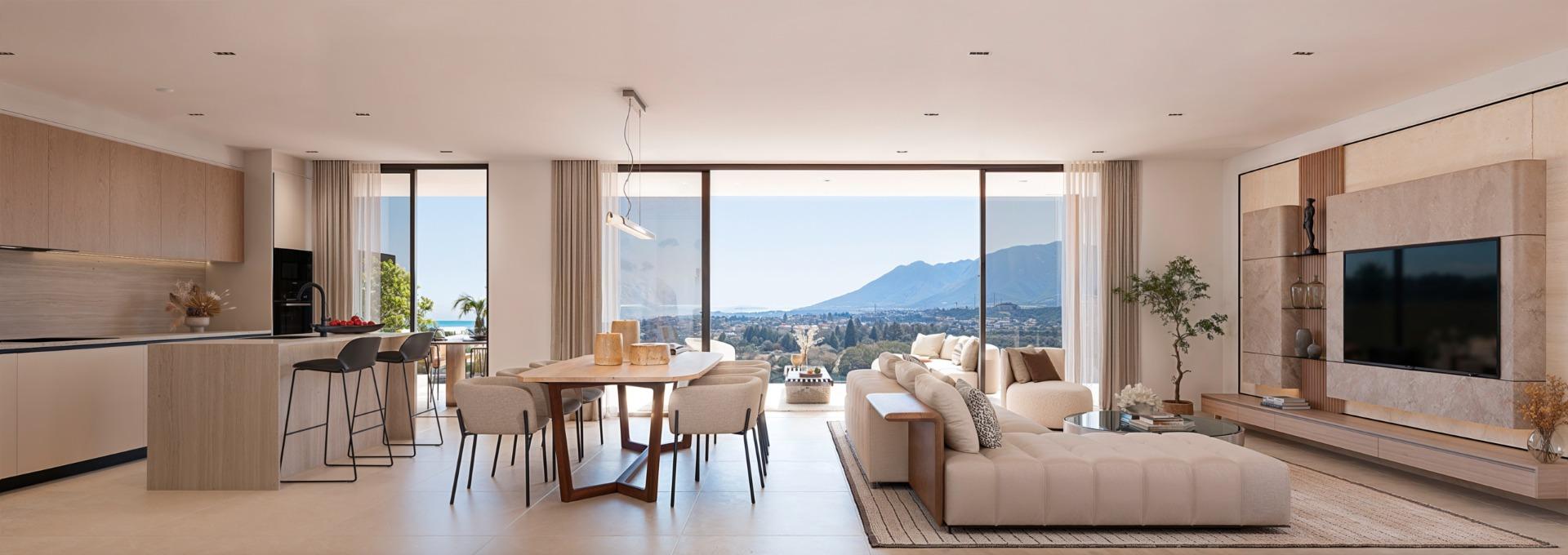 Piso de 2 Dormitorios en venta en Estepona