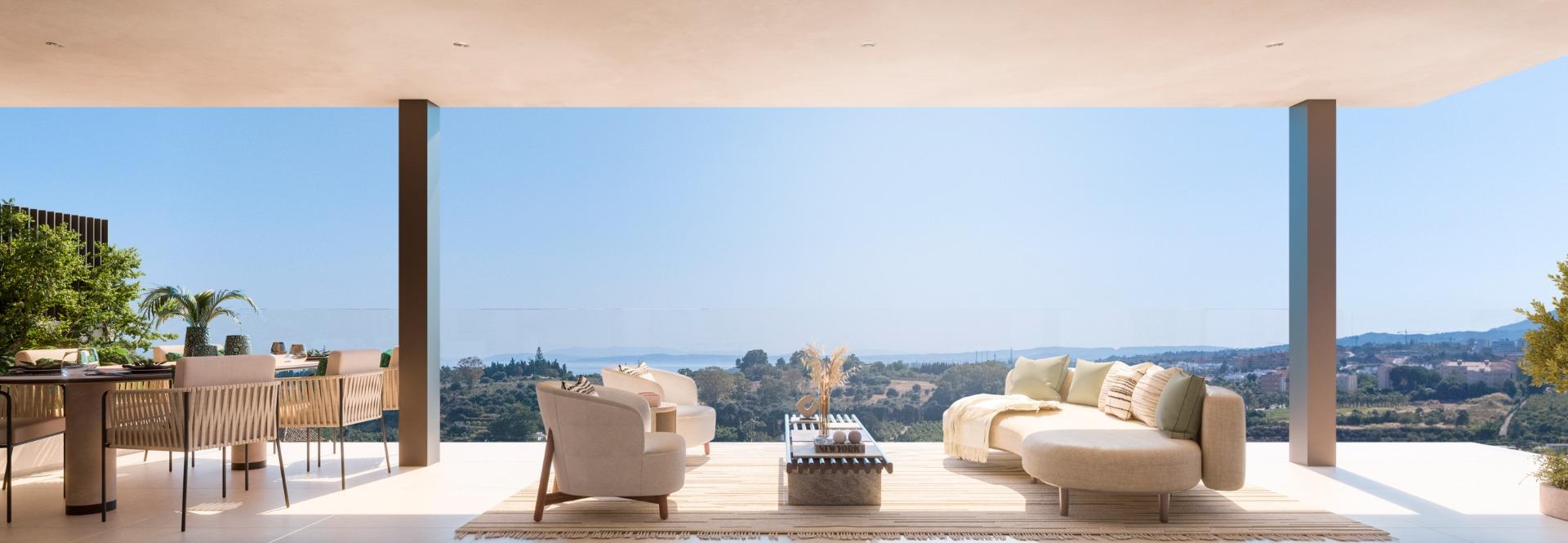 Piso de 2 Dormitorios en venta en Estepona