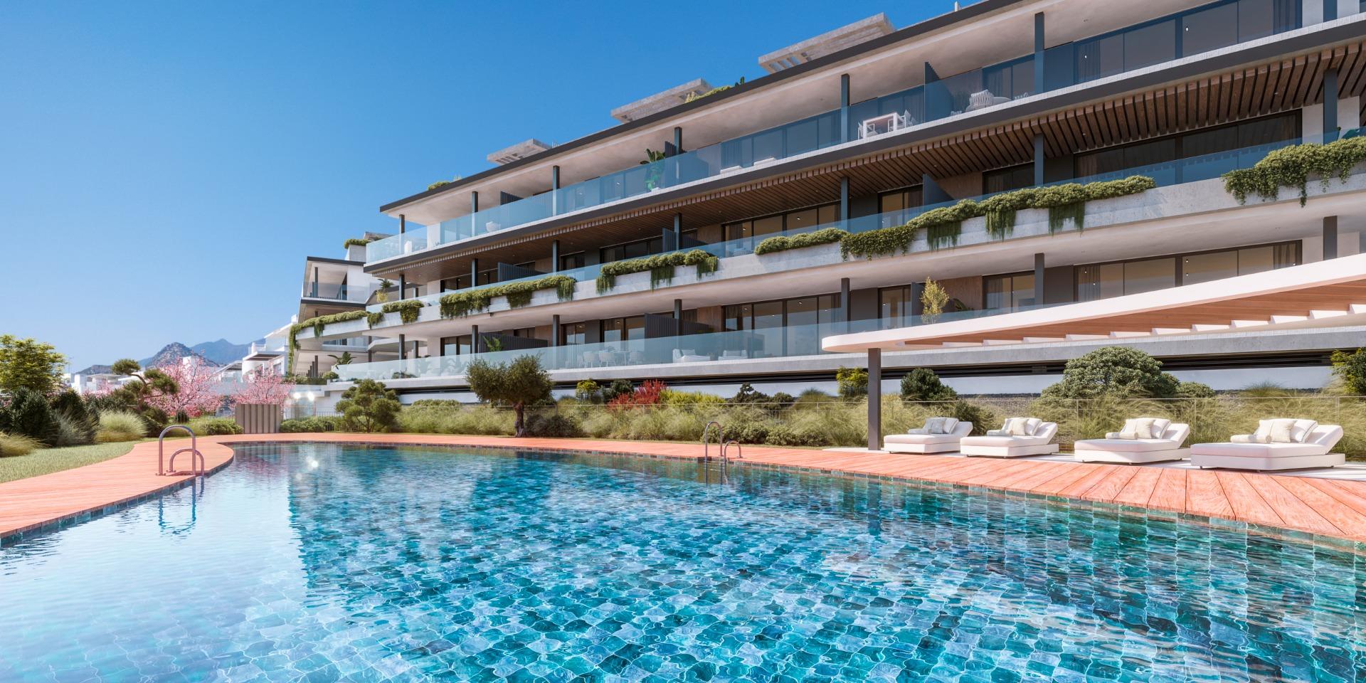 Piso de 2 Dormitorios en venta en Estepona