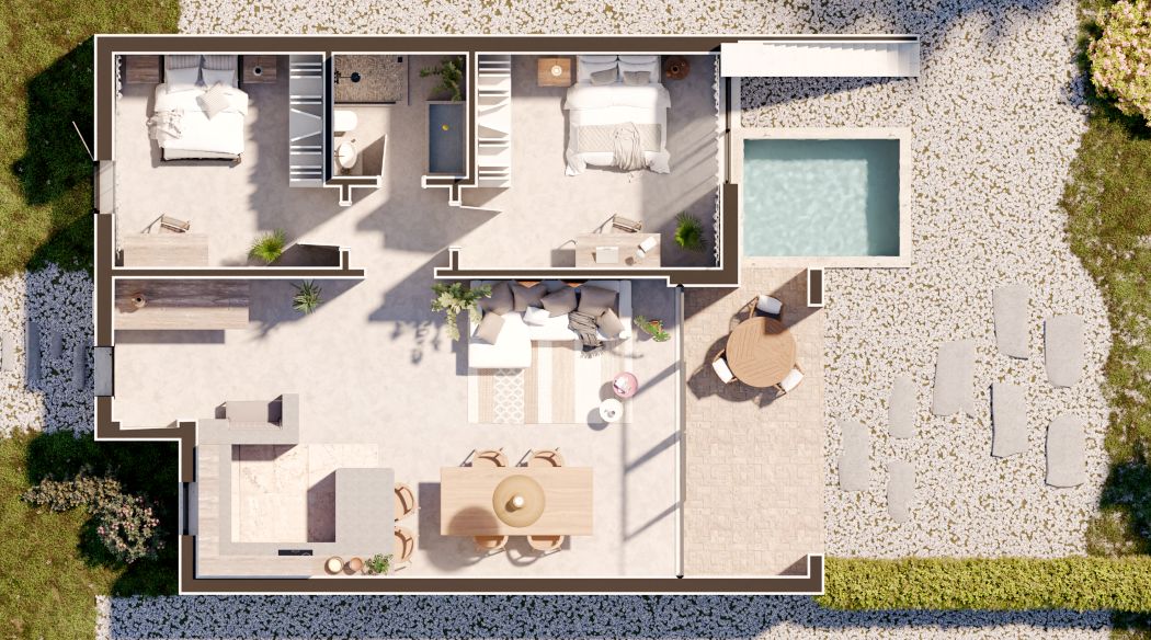 Casa Adosada de 2 Dormitorios y 1 Baño en venta en Lagos