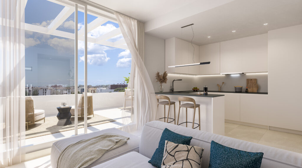 Piso de 3 Dormitorios en venta en Estepona Centro