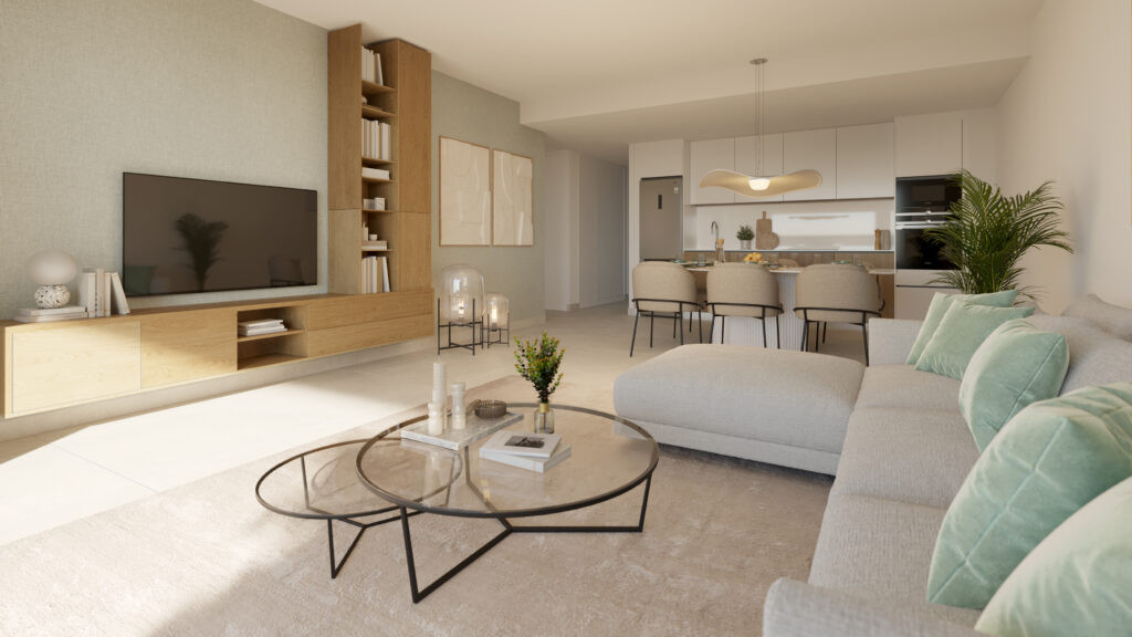 Piso de 2 Dormitorios y 2 Baños en venta en Cancelada, Estepona