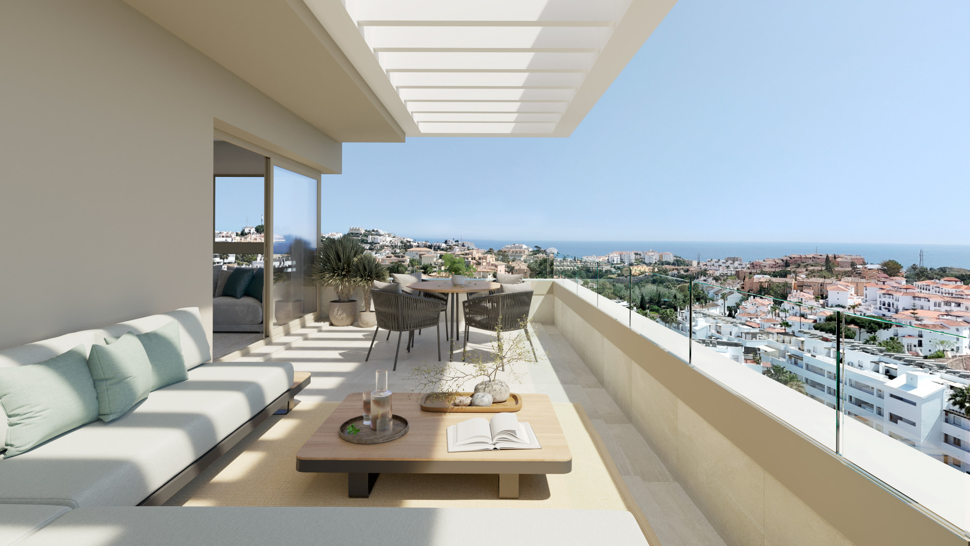 Piso de 2 Dormitorios y 2 Baños en venta en Mijas