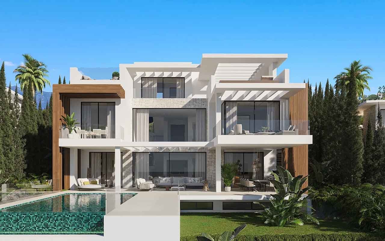 4 кровать Вилла для продажи в Estepona