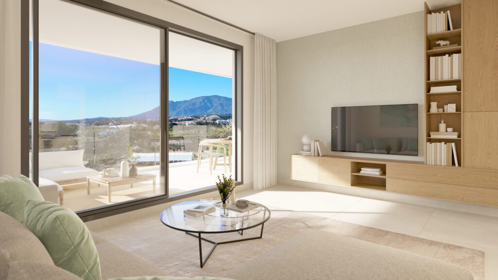 Piso de 2 Dormitorios y 2 Baños en venta en Cancelada, Estepona