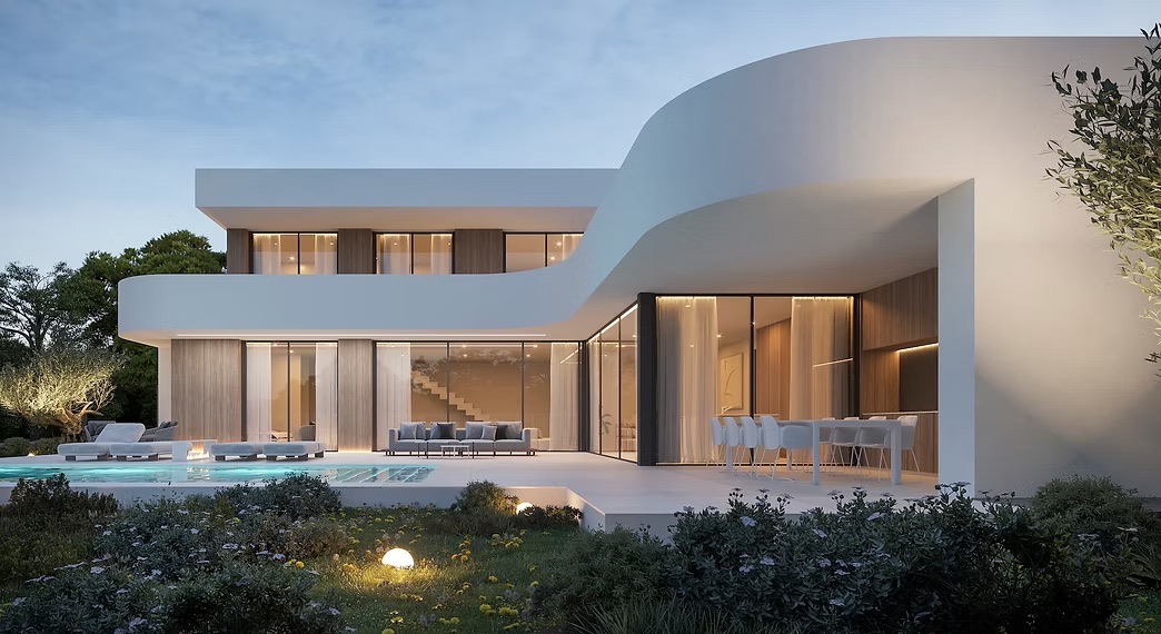 Casa de 4 Dormitorios en venta en Moraira