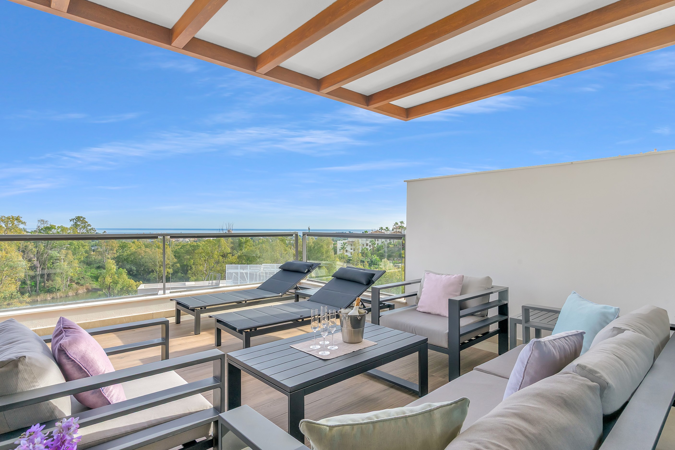 3 кровать Квартира курортная аренда в Nueva Andalucia, Marbella