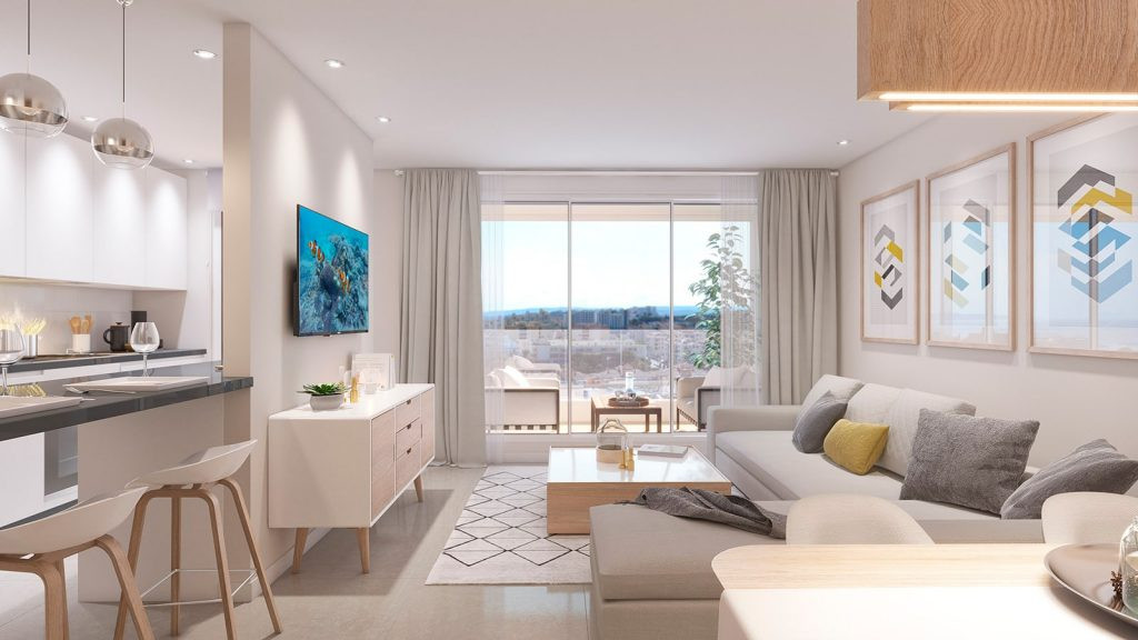 Piso de 1 Dormitorio en venta en La Alqueria, Estepona