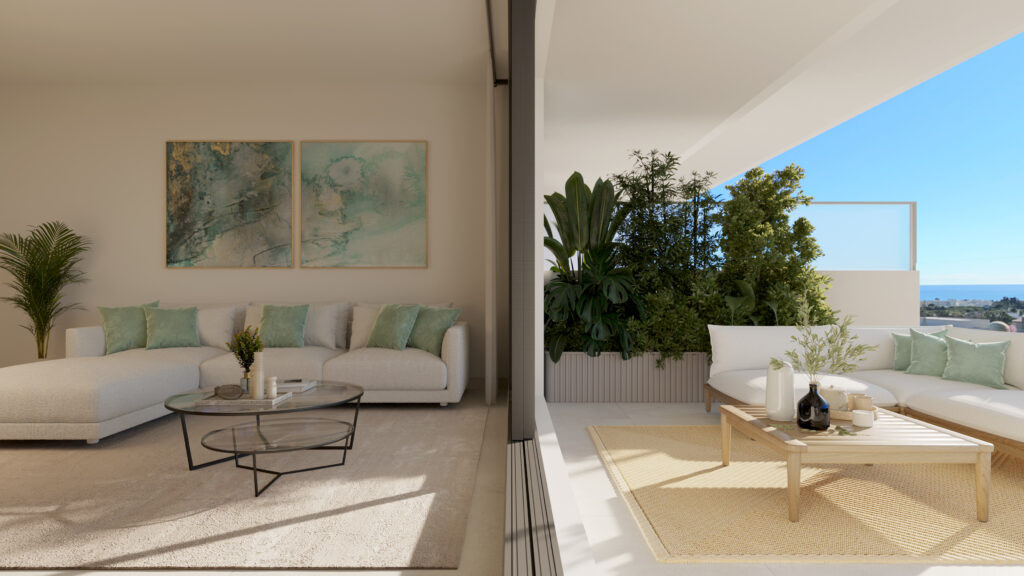 Piso de 3 Dormitorios en venta en Cancelada, Estepona