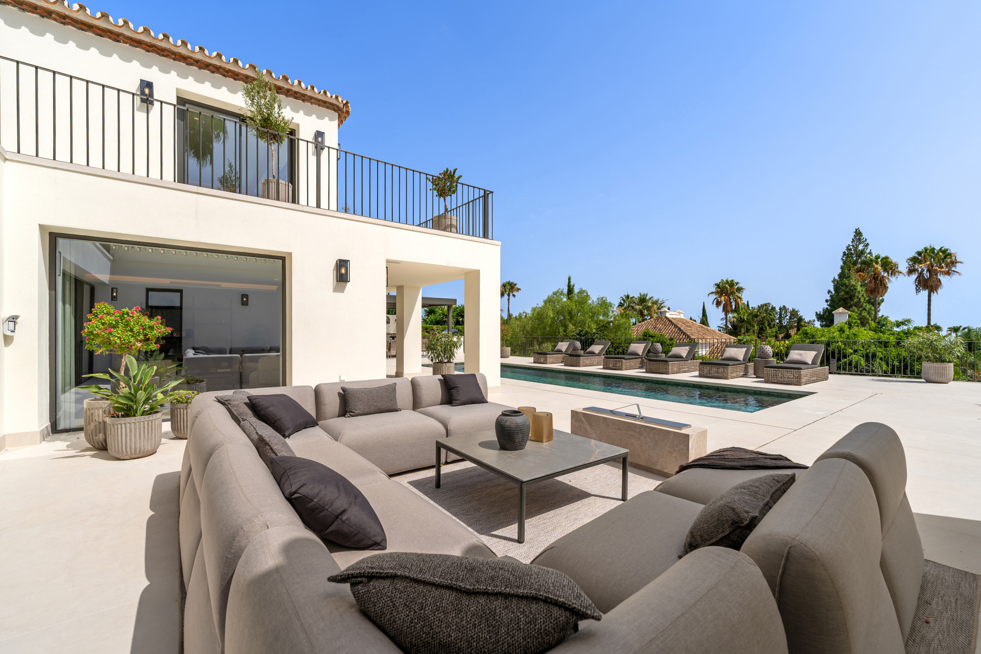 6 кровать Вилла для продажи в Marbella Golden Mile