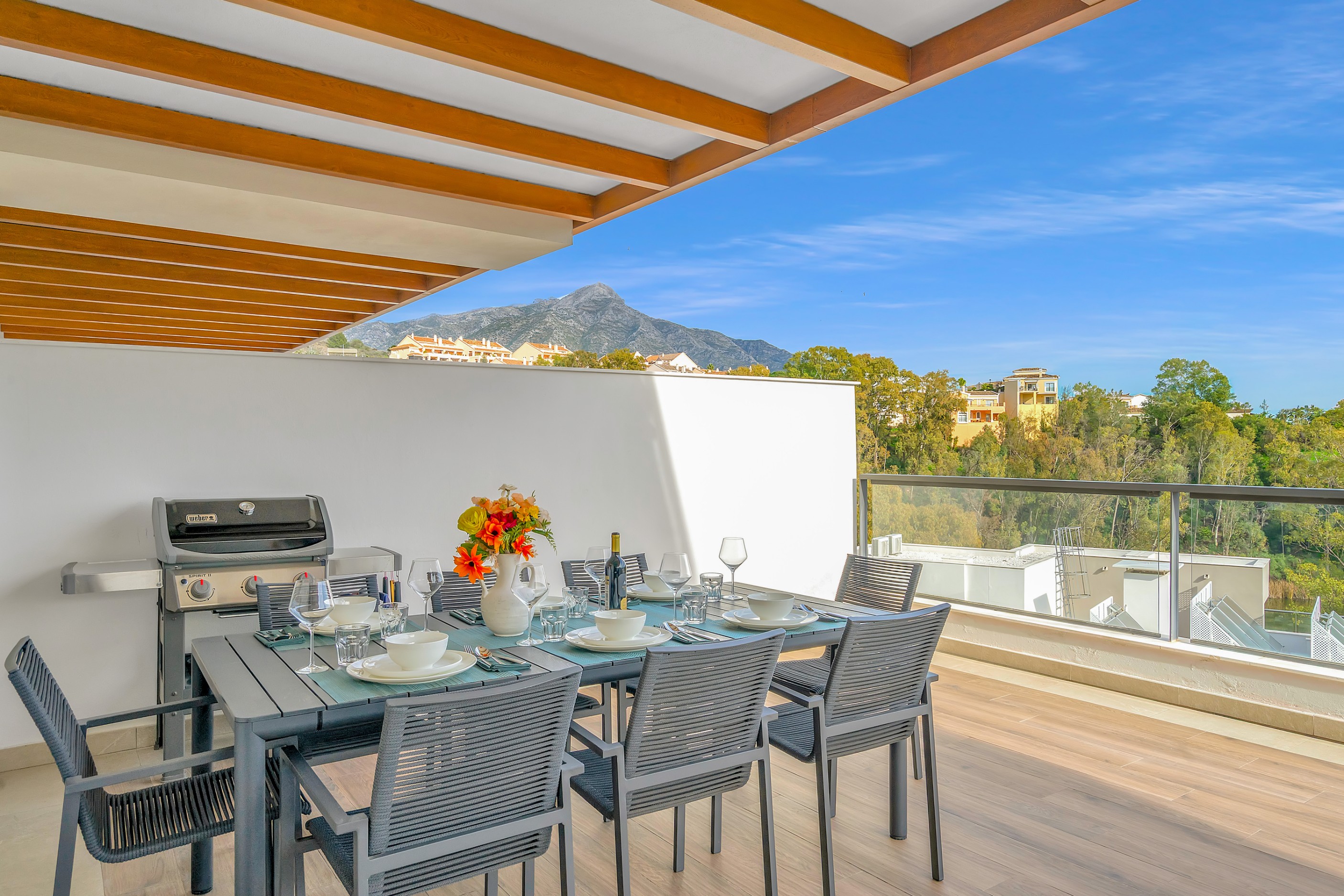 3 кровать Квартира курортная аренда в Nueva Andalucia, Marbella