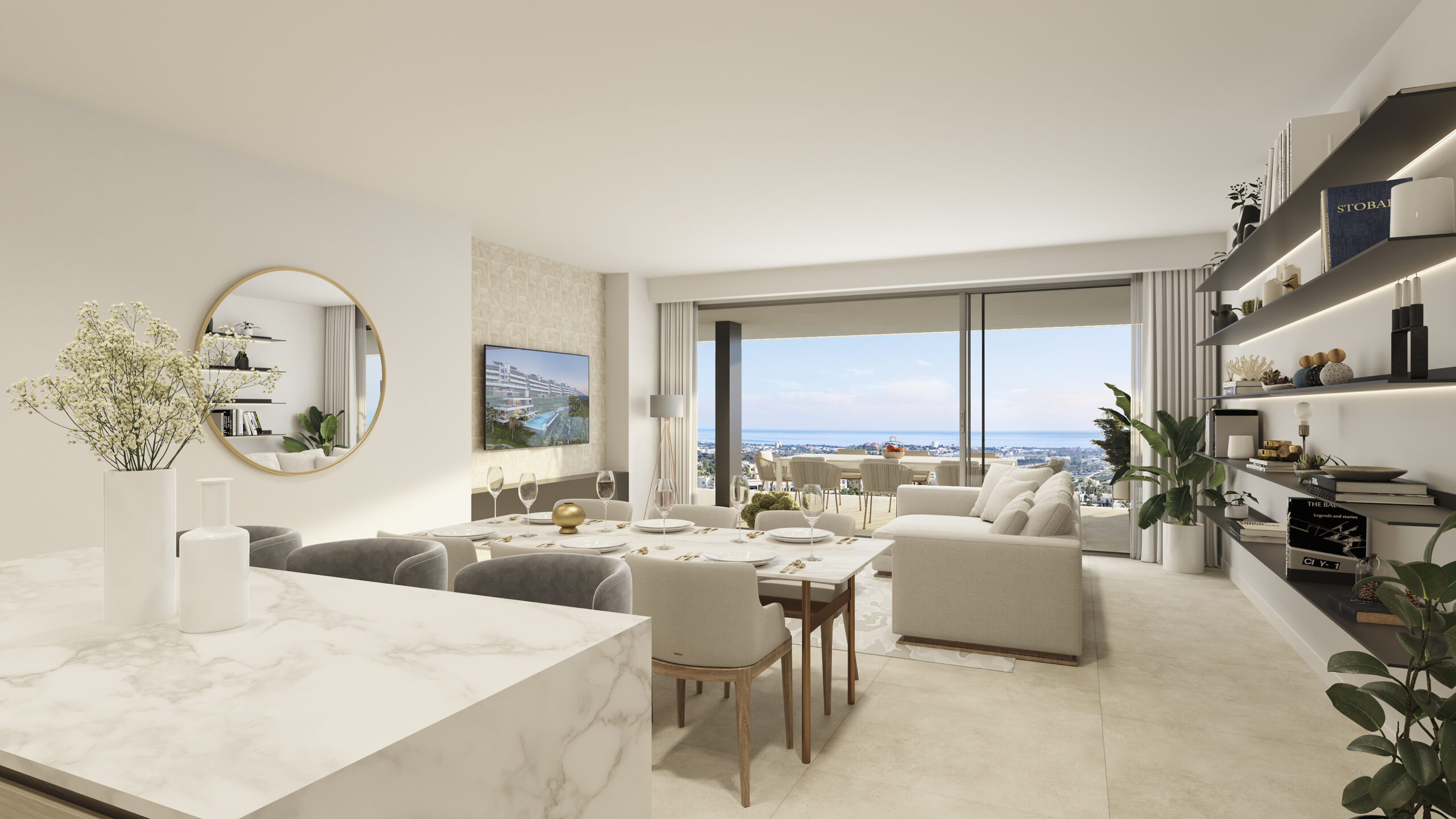 Piso de 3 Dormitorios en venta en Benahavís