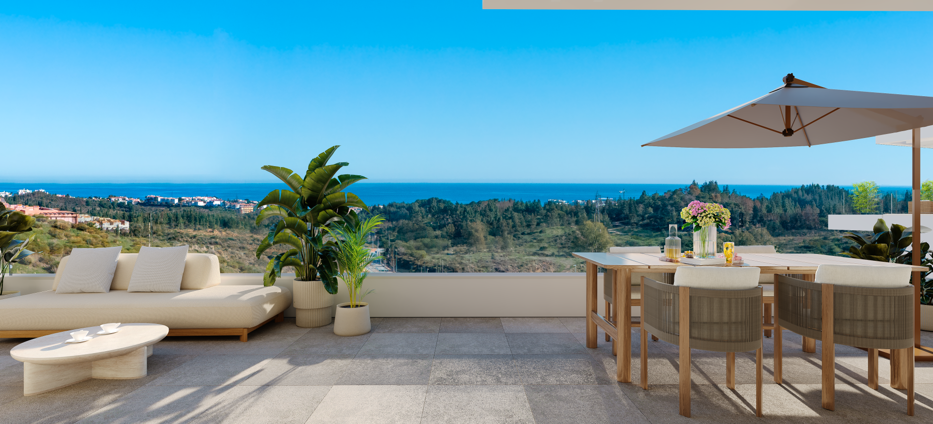 Piso de 3 Dormitorios y 2 Baños en venta en Mijas