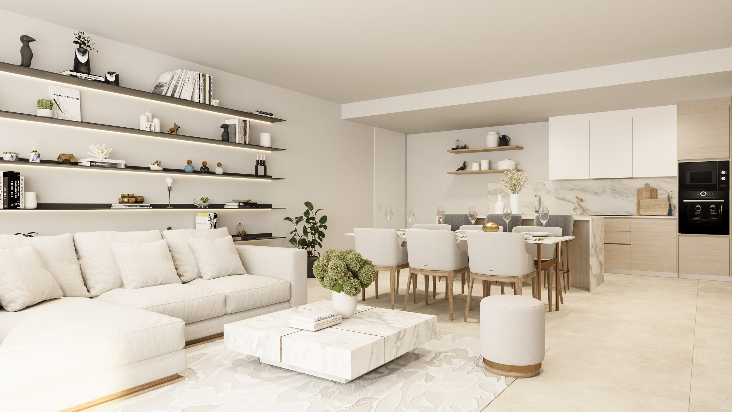 Piso de 3 Dormitorios en venta en Benahavís