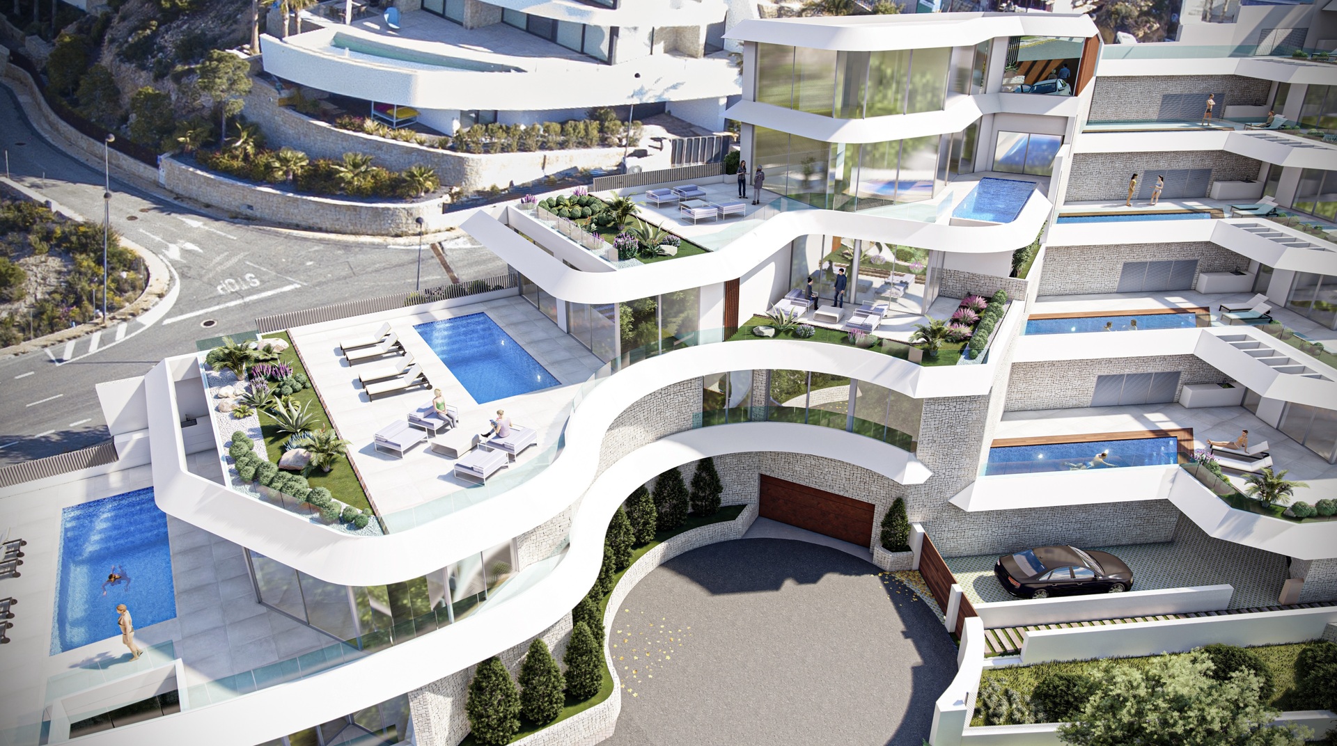 3 спални, 2 бани - Апартамент за продажба в Pueblo Mascarat