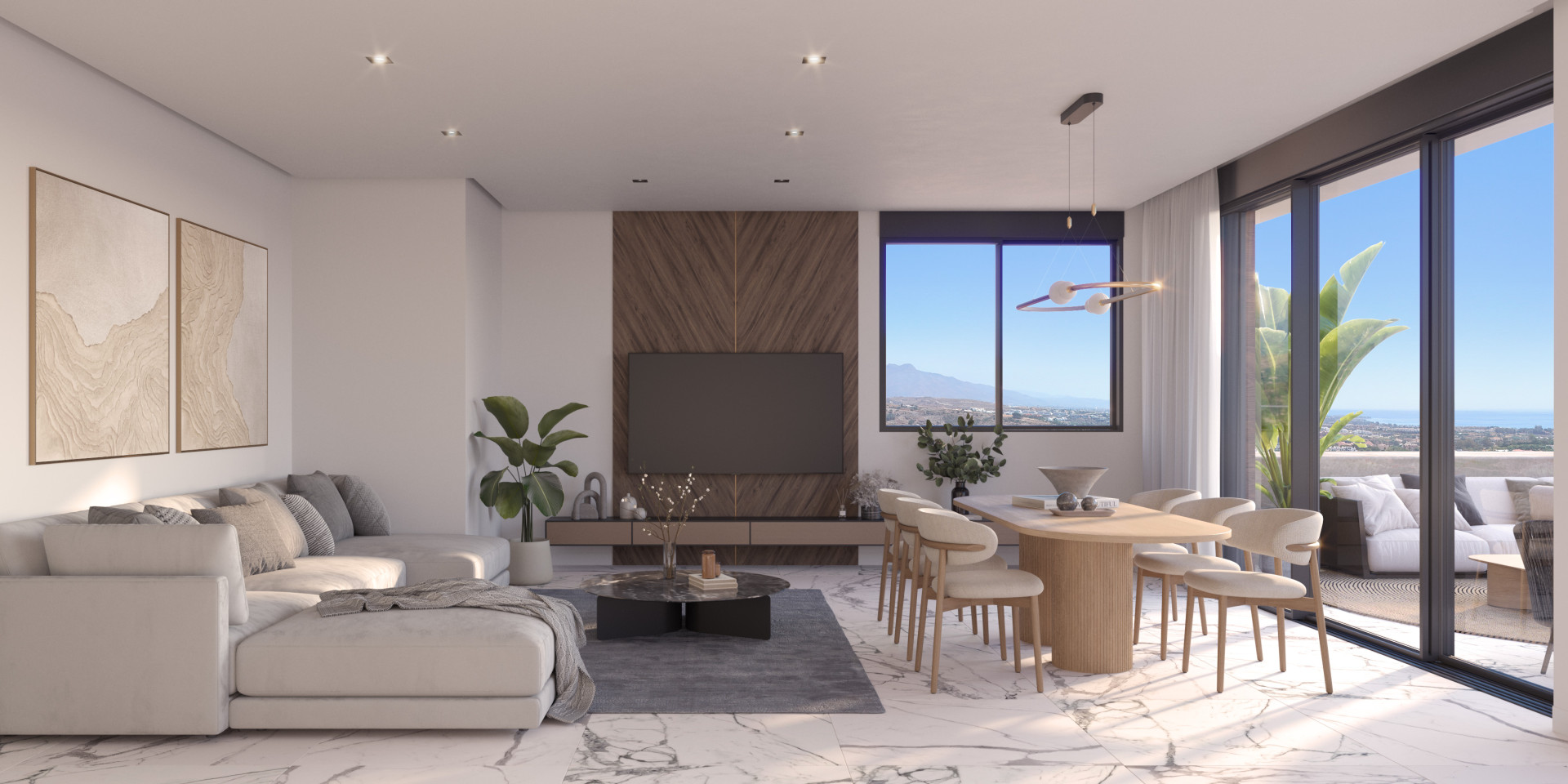 3 спални - Апартамент за продажба в Estepona